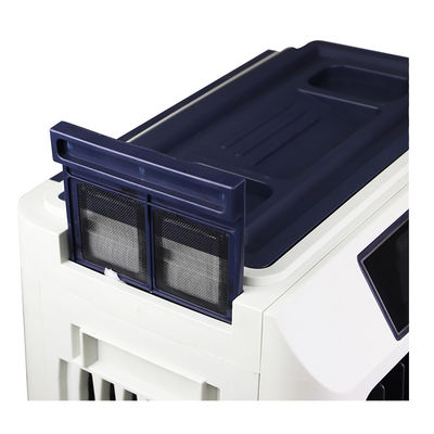 o refrigerador evaporativo do condicionador de ar portátil pessoal refrigera rapidamente todo o espaço