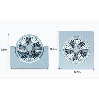 CE recarregável sem fio de USB Mini Fan Desk Install aprovado com a bateria 2400mah