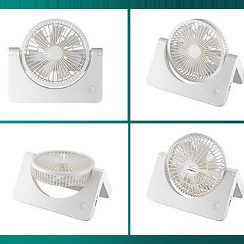CE recarregável sem fio de USB Mini Fan Desk Install aprovado com a bateria 2400mah