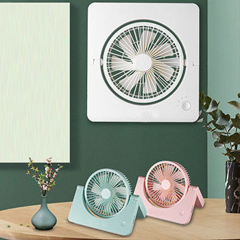 A mesa instala o motor recarregável Mesh Removable da C.C. de USB Mini Fan With