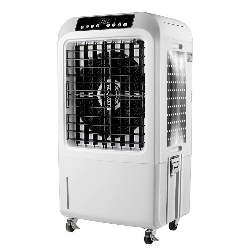 Fluxo de ar interno portátil do refrigerador de ar 3200m3/h da água com motor de cobre 36*48*91cm